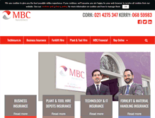 Tablet Screenshot of mbcinsurance.com